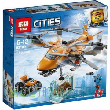 Конструктор Lepin 02109 Арктическая экспедиция. Арктический вертолет (310 деталей)
